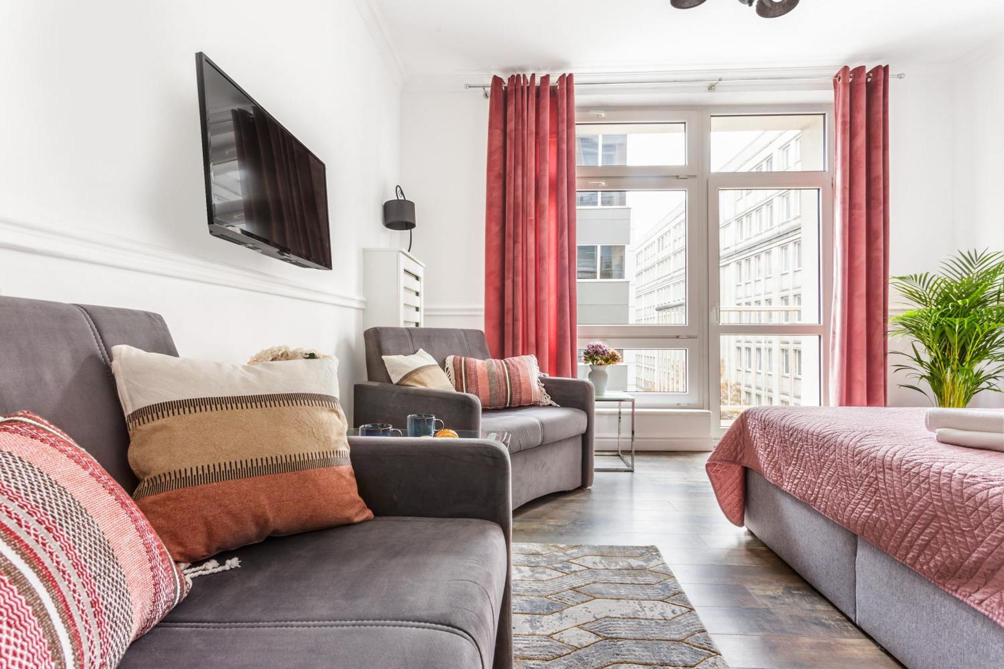 Charming Apartment In The City Center วอร์ซอ ภายนอก รูปภาพ