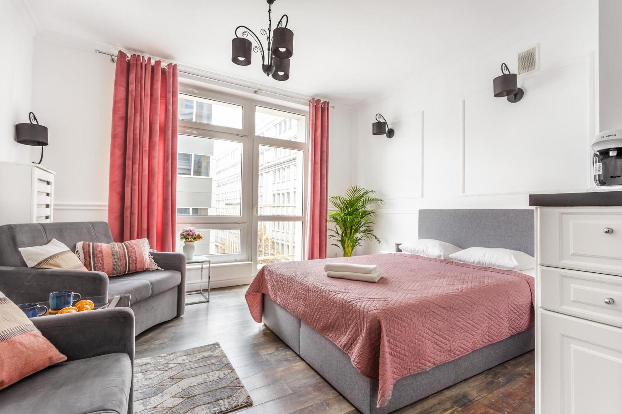 Charming Apartment In The City Center วอร์ซอ ภายนอก รูปภาพ