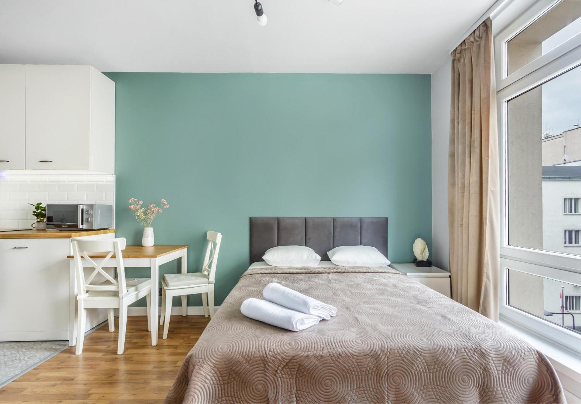 Charming Apartment In The City Center วอร์ซอ ภายนอก รูปภาพ