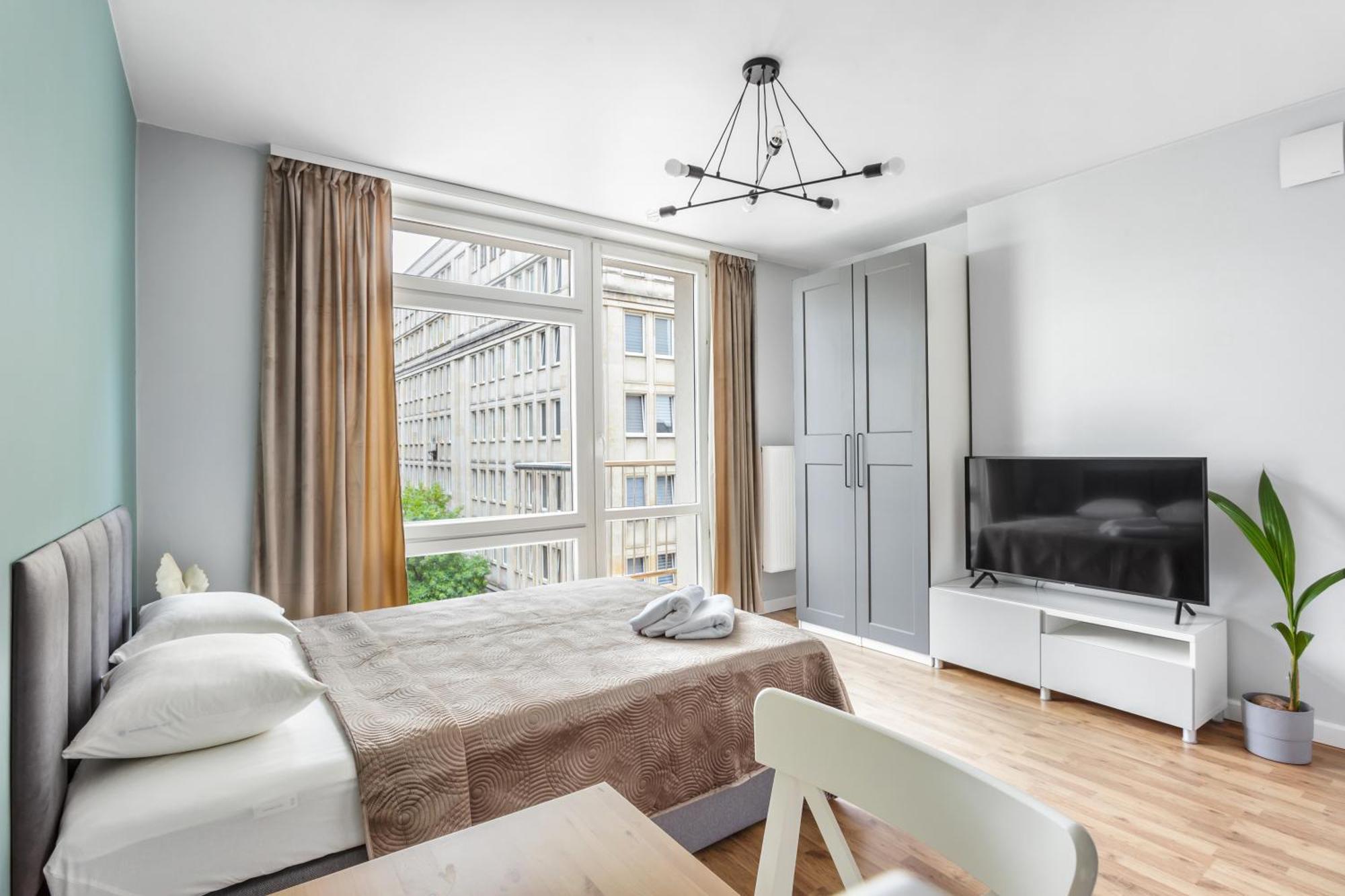 Charming Apartment In The City Center วอร์ซอ ภายนอก รูปภาพ